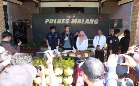 Polres Malang Ungkap Praktik Curang Pengoplosan LPG Subsidi