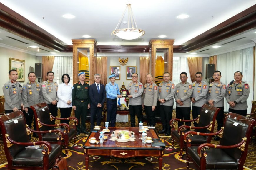 Polri Perkuat Kolaborasi dengan PBB untuk Keamanan Peacekeeper