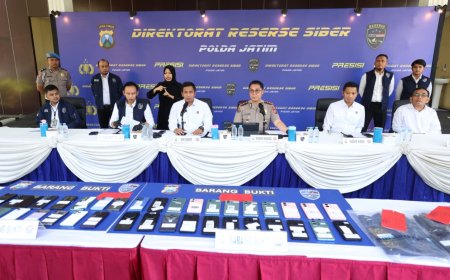 Polda Jatim Bongkar Sindikat Penipuan Online Modus Jual Beli Mobil, 11 Tersangka Diamankan