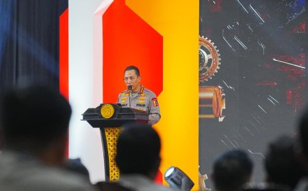 Kapolri Buka Rakernis Slog dengan Fokus Kesiapan Operasional