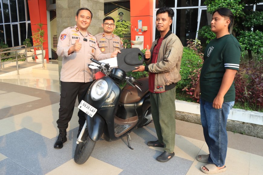Polres Gresik Hadirkan Kepastian Hukum bagi Korban Curanmor
