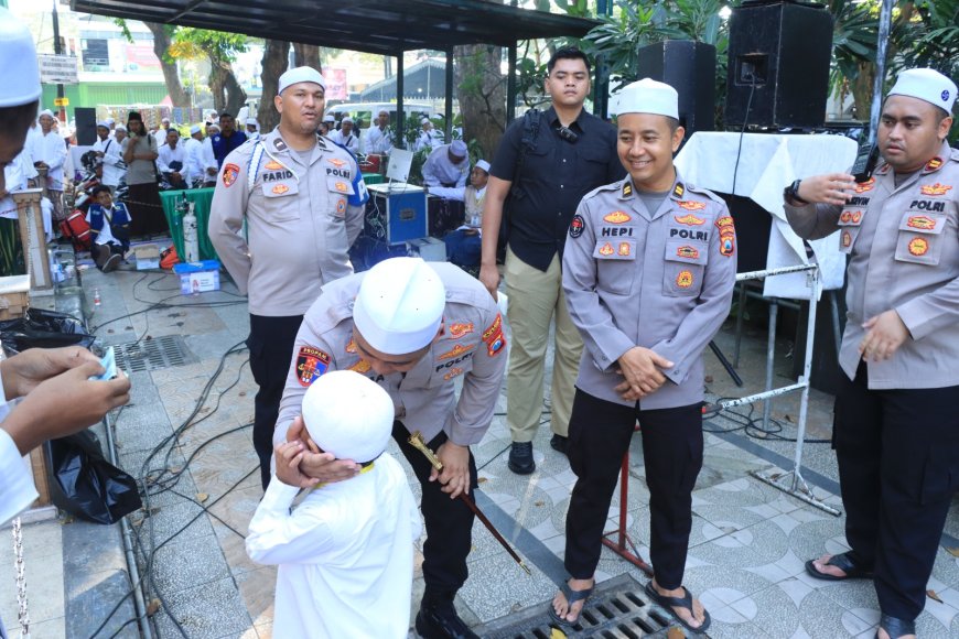 Polres Gresik Hadirkan Pelayanan Presisi dalam Pengamanan Haul