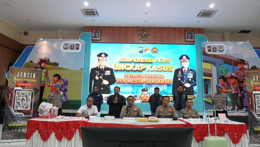 Jaringan Narkotika Internasional Terbongkar, Dua WNA Diamankan