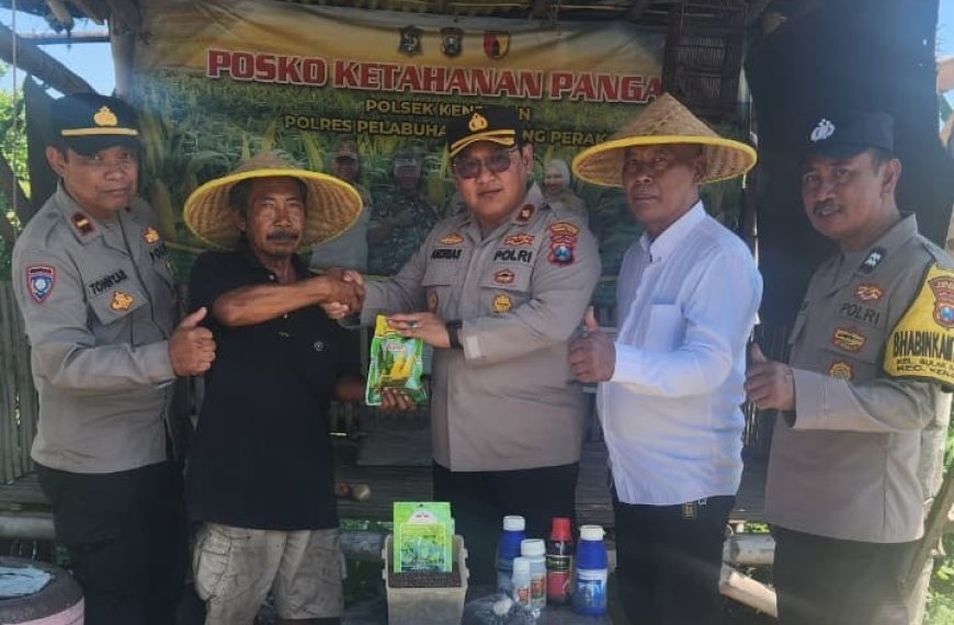 Polres Pelabuhan Tanjungperak Perkuat Program Ketahanan Pangan Nasional